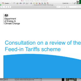 Feed-in-Tariff NEWS